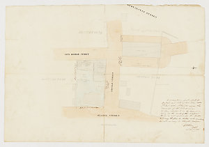 [Plan of area at intersection of George and Argyle Stre...