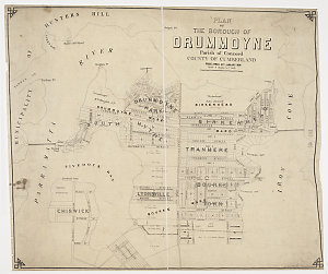Plan of the borough of Drummoyne, parish of Concord, co...