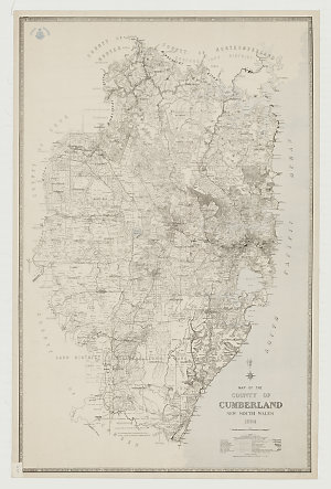 Map of the County of Cumberland New South Wales [cartog...