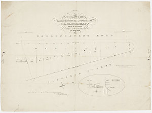 Plan of 10 allotments in sec. 1 at the junction of Darl...