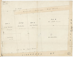 [Section 7 Blanches allotments, Liverpool Street and Pi...