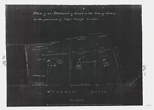 Plan of an allotment of land in the town of Sydney in t...