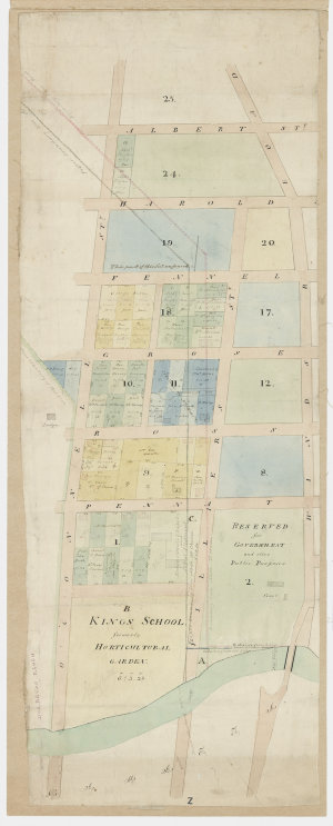 Parramatta, Bligh's grant, Field of Mars [cartographic ...