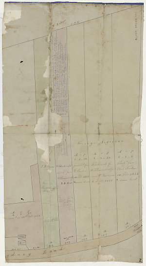 [George Segerson's property and adjoining lands [cartog...