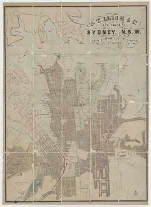 New plan of Sydney, N.S.W. [cartographic material] / S....