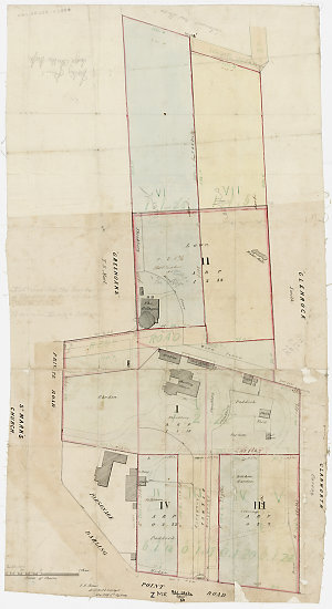 Judge Cheeke's property, Woollahra [cartographic materi...