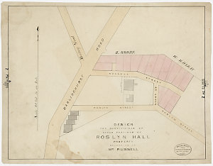 Design for subdivisions of other portions of Roslyn Hal...