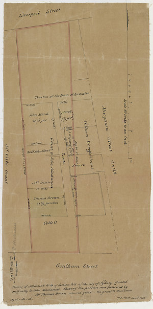 Tracing of allotment no. 14 of Section no. 5 of the cit...
