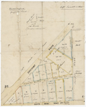 Paddington [cartographic material] : Griffith's land, [...