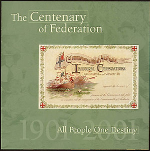 [Ephemera from the Centenary of Federation celebrations...