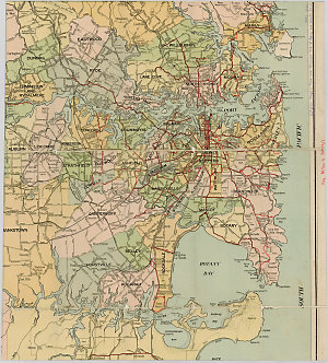 [Municipality maps series, Sydney Metropolitan Area] [c...