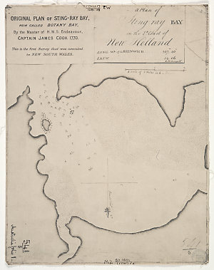 A plan of Sting-ray Bay on the Et. Coast of New Holland...