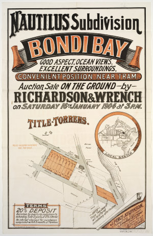 Nautilus Subdivision, Bondi Bay [cartographic material]...