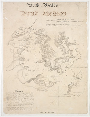 Port Jackson N. S. Wales [cartographic material] / by T...