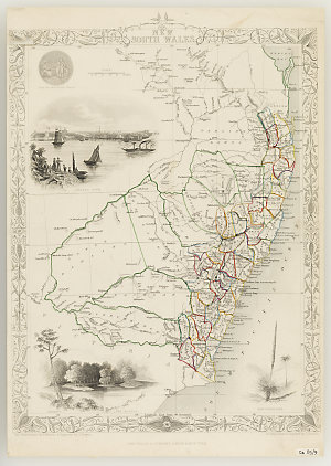 New South Wales [cartographic material] / the map drawn...