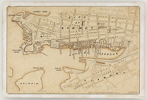 [Plan of Darling Harbour, showing the proclaimed resump...