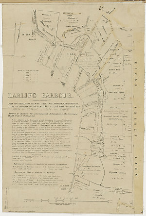 Darling Harbour [cartographic material] : plan of compi...