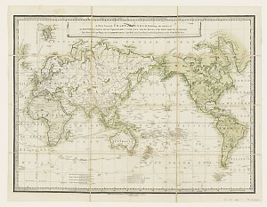 A new general chart of the world exhibiting the whole o...