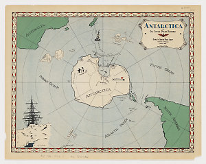 Antarctica and the south polar regions [cartographic ma...