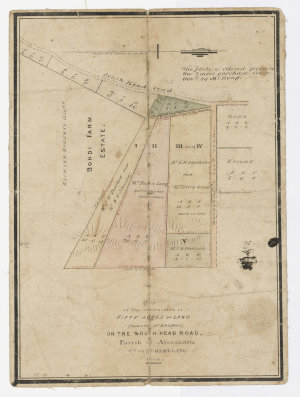 Plan of the subdivision of fifty arces of land (formerl...