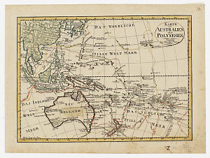 Karte von Australien oder Polynesien [cartographic material].