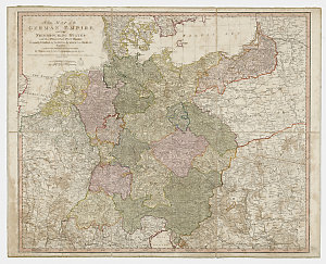A new map of the German Empire and the neighbouring sta...