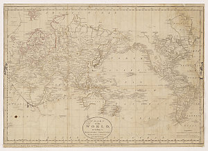 A chart of the world according to Mercator's projection...