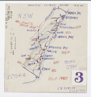 South coast road, N.S.W. [cartographic material] : [a h...