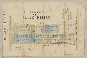 Allotments at Bello Retiro [cartographic material] / W....