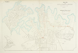 Sketch map of the City of Sydney & suburbs [cartographi...