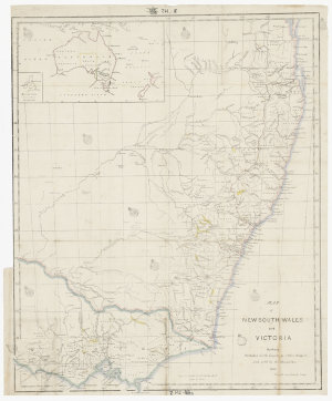 Map of New South Wales and Victoria [cartographic mater...