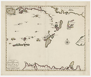 Kaart van de zuyd-ooster eylanden van Banda [cartograph...