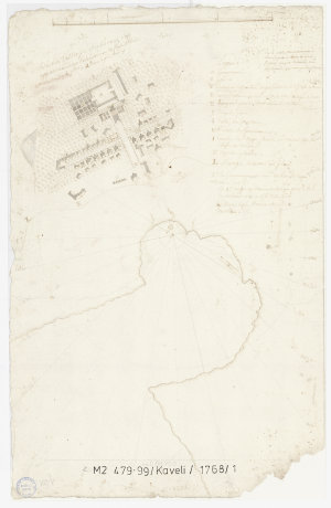 Vu du Village de Bouro [cartographic material] : appart...