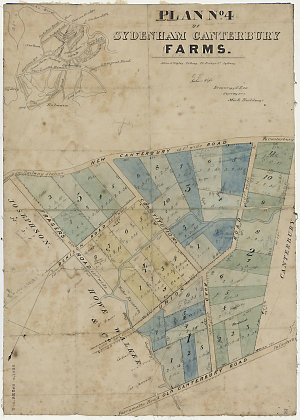 Plan no. 4 of Sydenham Canterbury farms [cartographic m...