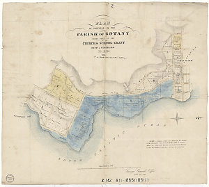 Plan of portions in the parish of Botany [cartographic ...