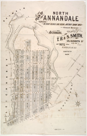 Plan of North Annandale [cartographic material] / Herbe...