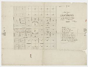 The town of Victoria, in the parish of Torrens, county ...
