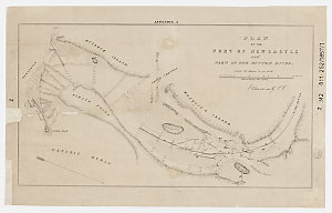 Plan of the Port of Newcastle and part of the Hunter Ri...