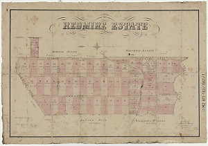 Redmire Estate [cartographic material] / F. H. Reuss.