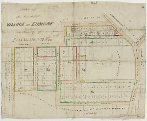 Plan of the beautiful village of Enmore [cartographic m...