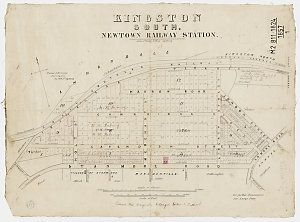 Kingston South [cartographic material] : Newtown Railwa...