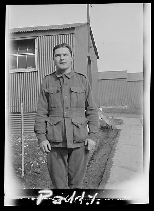Photographic negatives of the 10th Battalion, AIF at Me...