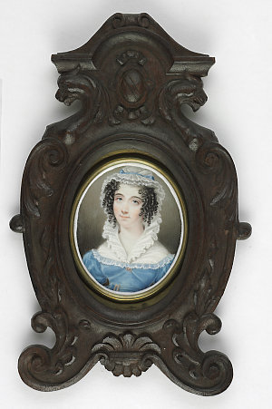 [Selina Tomlins], 1828 / watercolour miniature by R. Re...