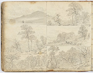John Glover sketchbook No. 43, 1805, 1831-1832