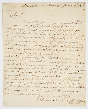 Series 08.03: Letter received by Banks from Charles Cle...