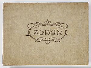 Photograph album from the British Antarctic Expedition,...