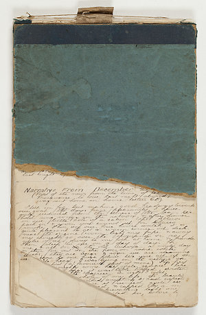 Item 03: George Harris Sarjeant Dovers notebook, ca. 25...