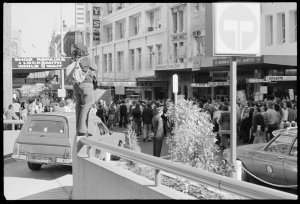 Item 0365: Tribune negatives including Medibank demonst...