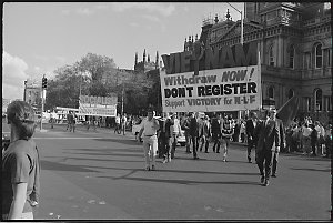 Item 624: Tribune negatives including May Day rally, 19...