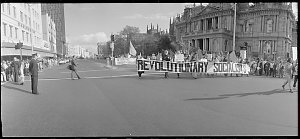 Item 624: Tribune negatives including May Day rally, 19...